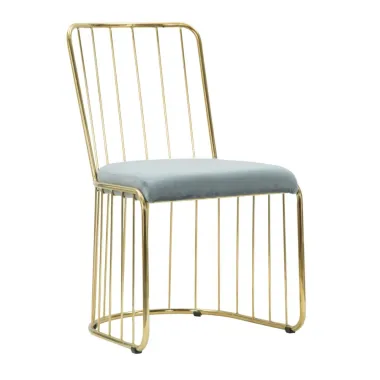Krzesło CAGE Celeste 47 56 82 cm Zestaw 2 szt. (Wysokość siedziska 45 cm)
